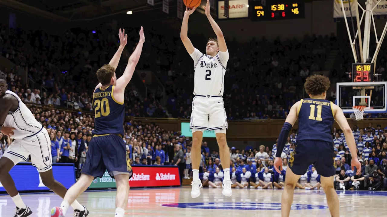 Duke's Cooper Flagg Scores 47 Points, Shatters ACC Freshman Record