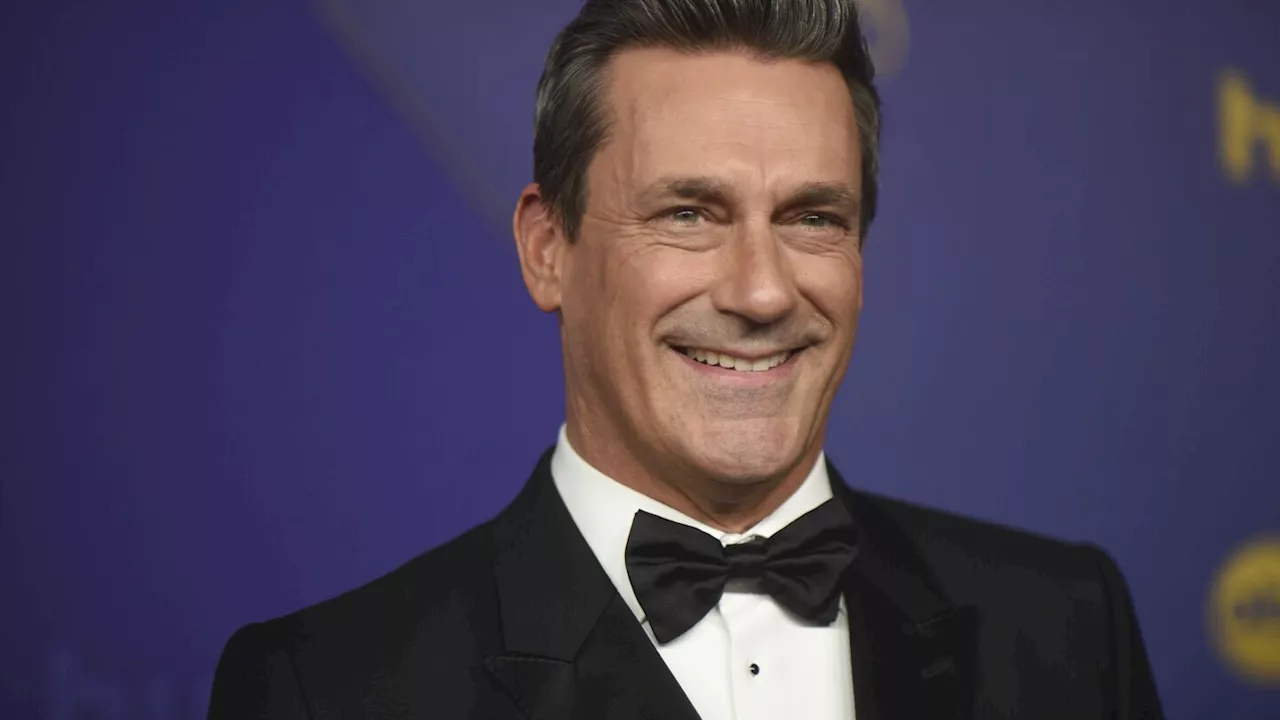 Jon Hamm Named 2025 Man of the Year by Harvard's Hasty Pudding Theatricals