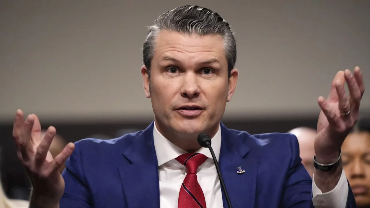 Pete Hegseth Faces Confirmation Hearing as Trump's Defense Secretary Pick