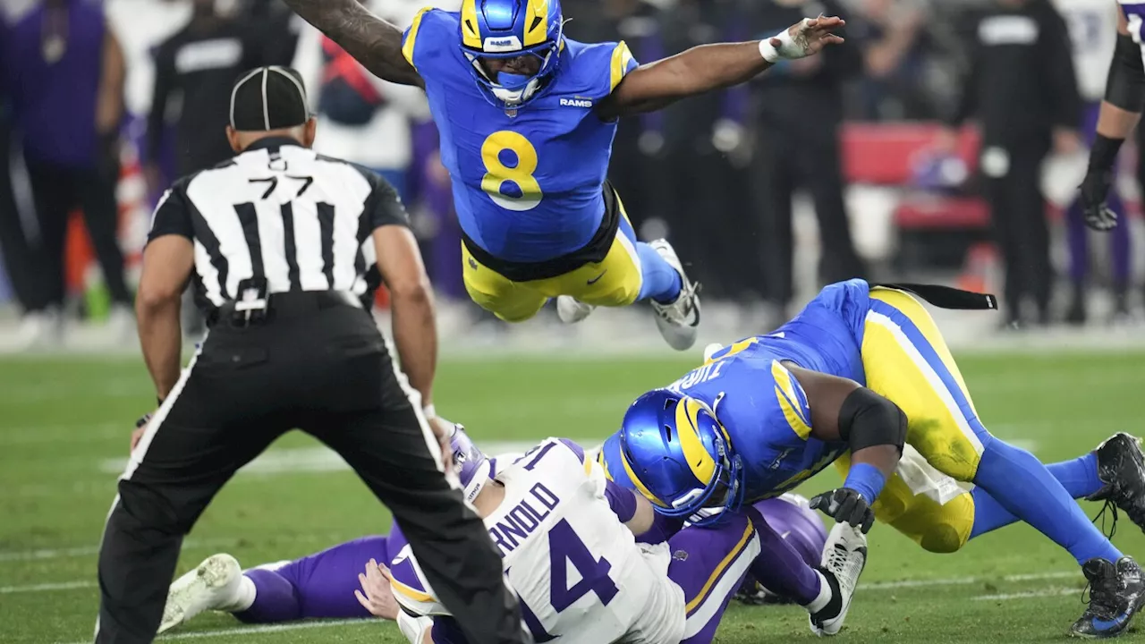 Rams Overwhelm Vikings in Arizona, Advance to Next Round