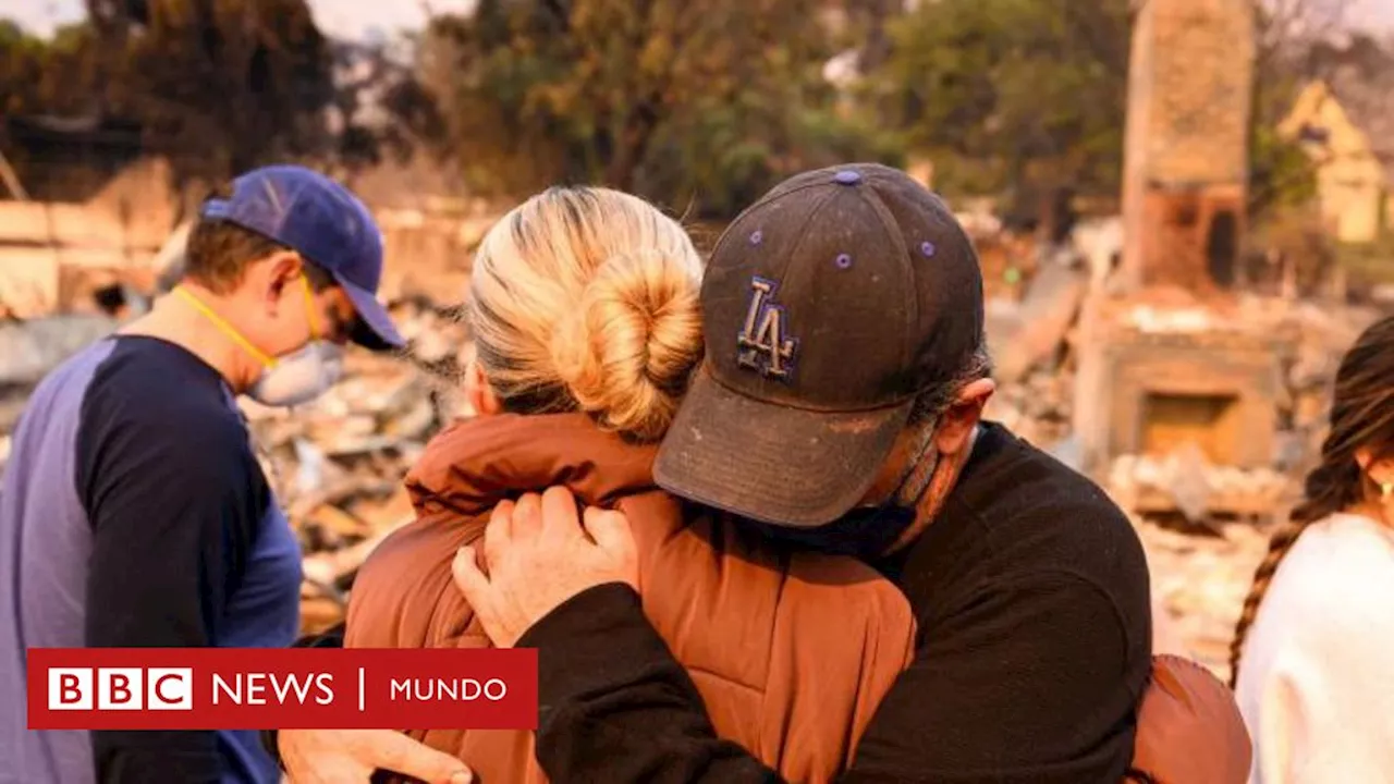 'La aseguradora canceló la póliza de mis padres': el drama de los que perdieron la casa en los incendios de Los Ángeles y se habían quedado sin seguro