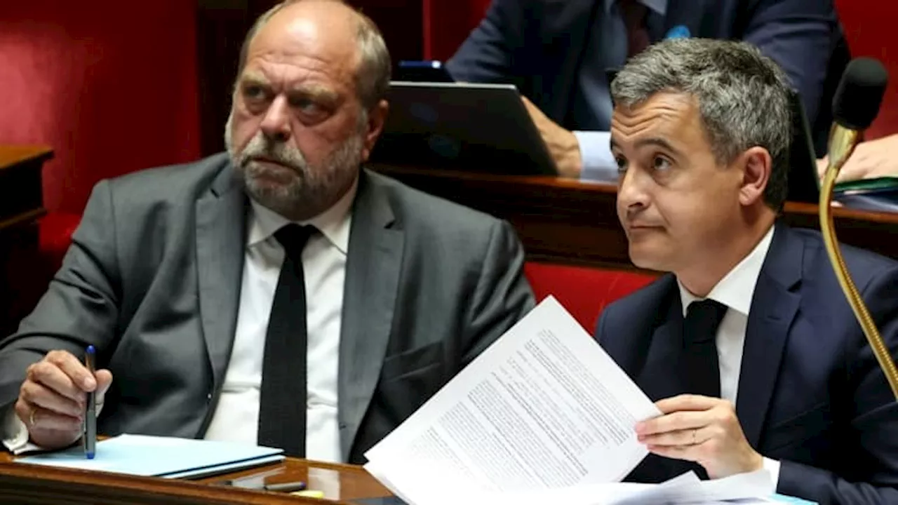 Darmanin critique le fonctionnement du ministère de la justice, Dupond-Moretti répond