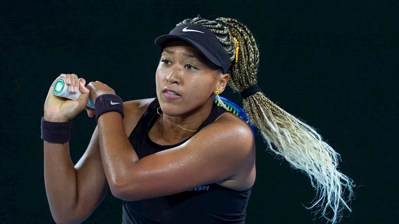 Naomi Osaka kämpft mit den Folgen eines Feuers in Los Angeles während des US Open