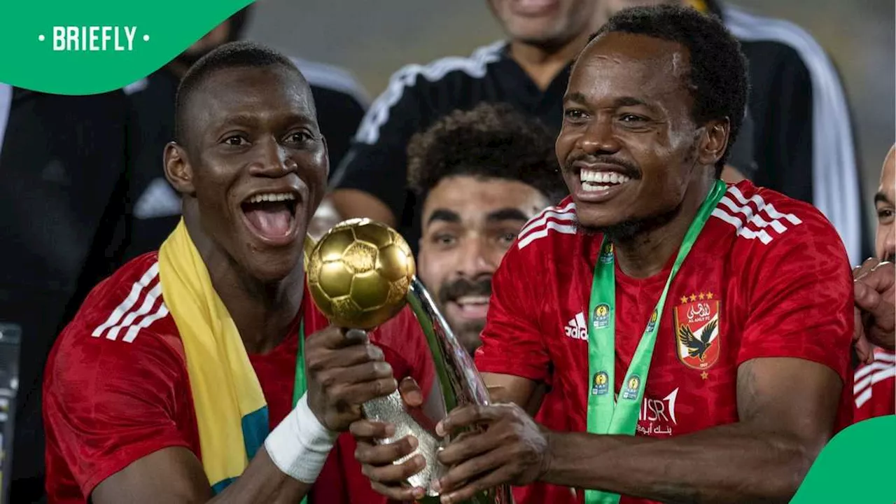 Percy Tau Bids Emotional Farewell to Al Ahly Fans Before Joining Qatar SC