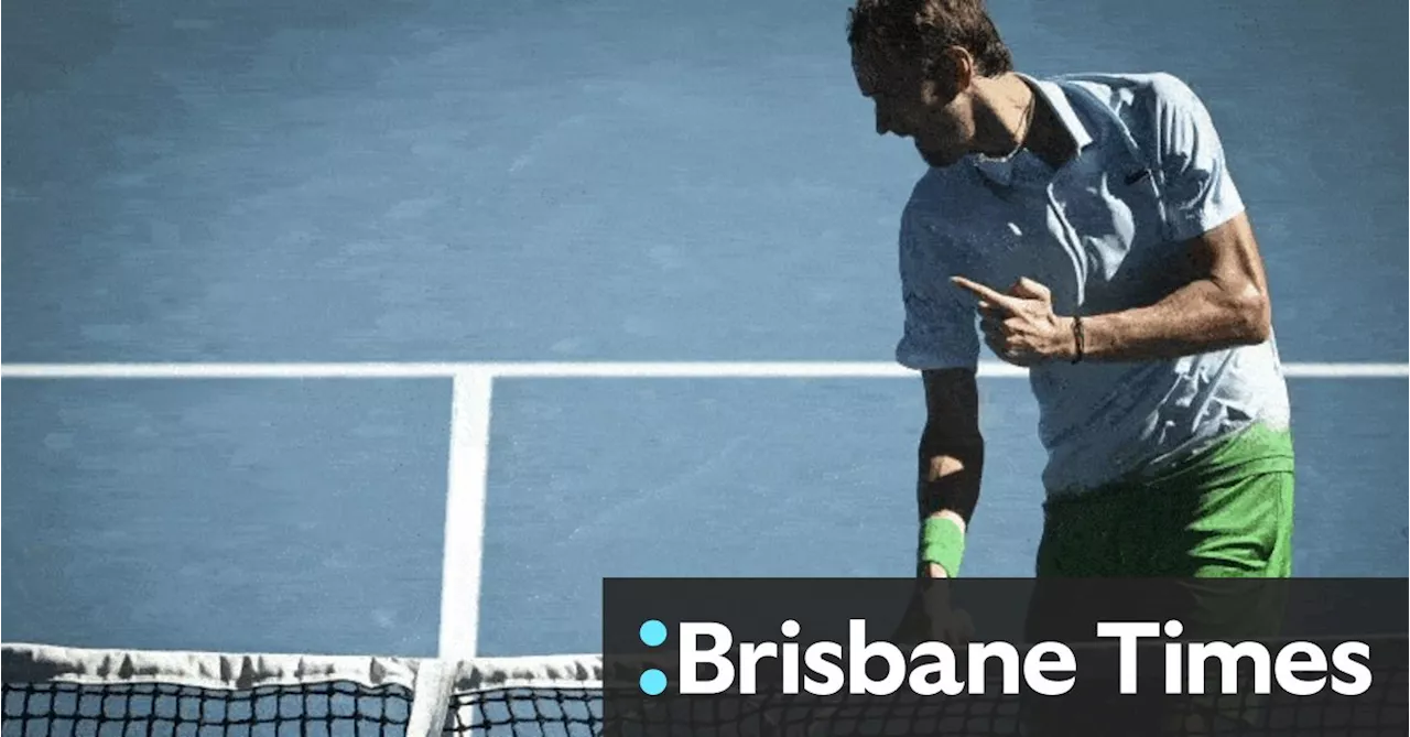 Medvedev Faces Fine After Smashing Net Camera in Australian Open Win