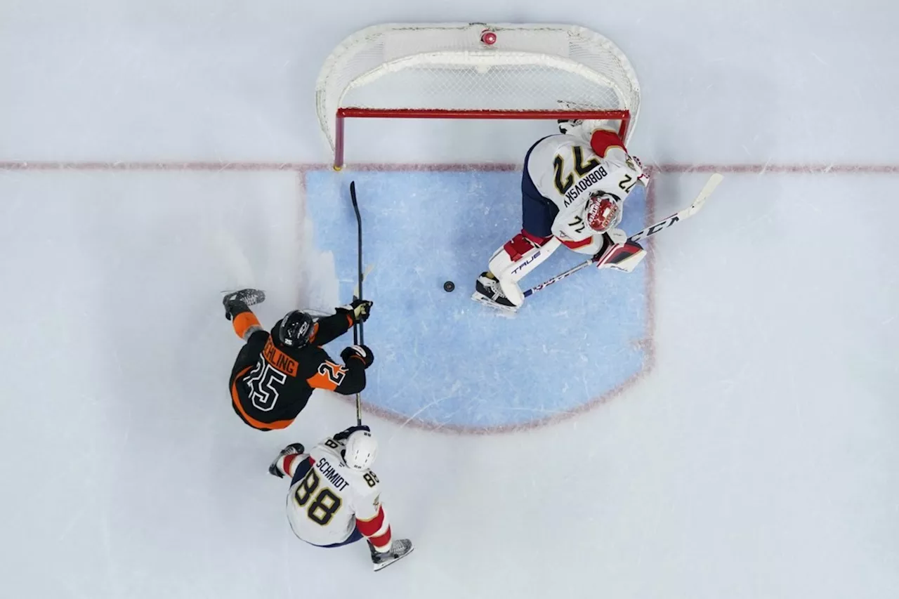 NHL roundup: Cates scores twice as Flyers rally to beat Panthers 4-3