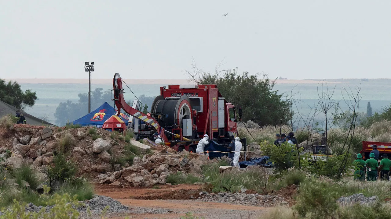 Desperate Rescue at Abandoned South African Gold Mine