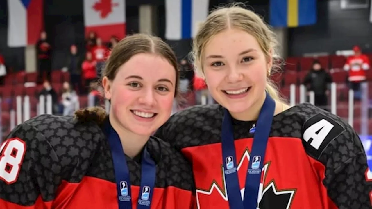 Manitoba Twins Make History at U18 Women's Hockey Worlds