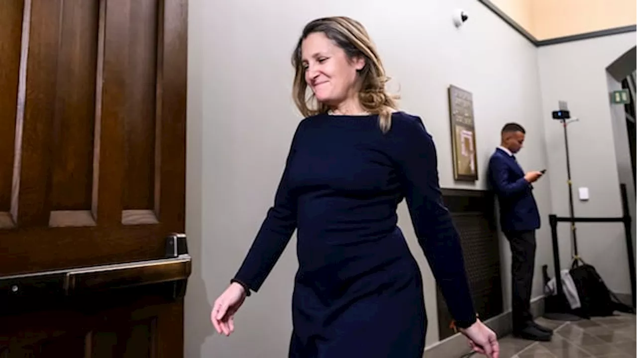 Chrystia Freeland Expected to Enter Liberal Leadership Race