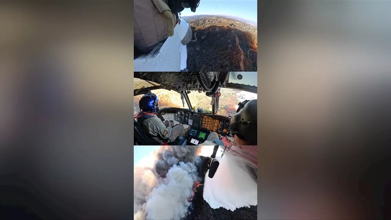 Coulson Aviation Video Captures the Intensity of Palisades Firefight