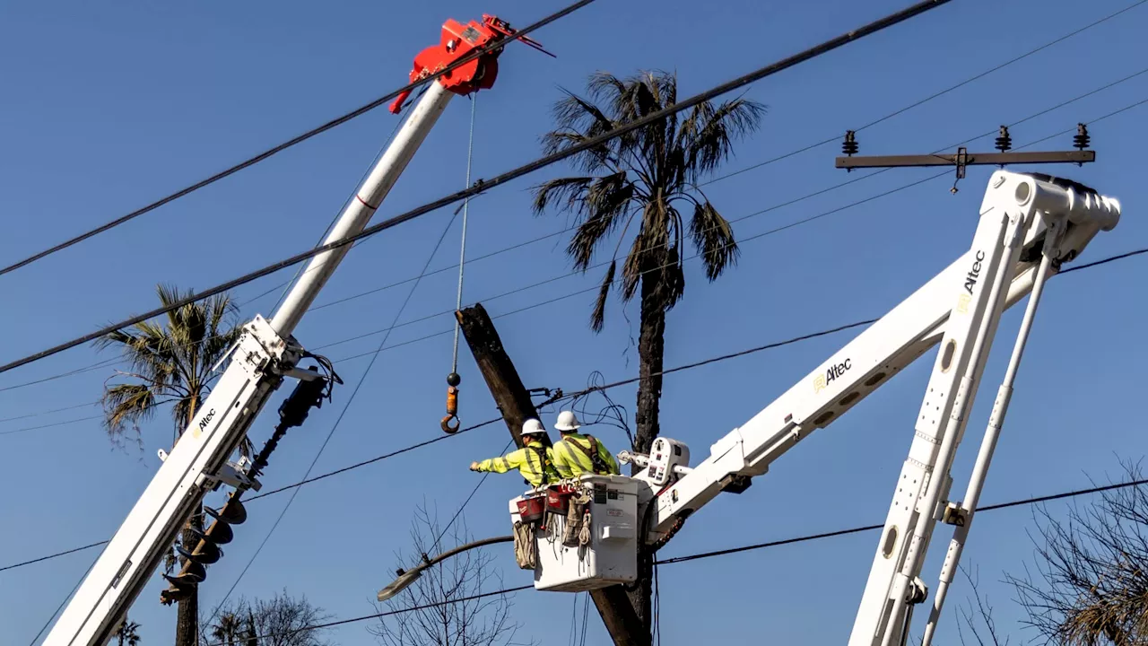 Edison says no electrical anomalies found before Eaton blaze as shares tumble as wildfires rage on