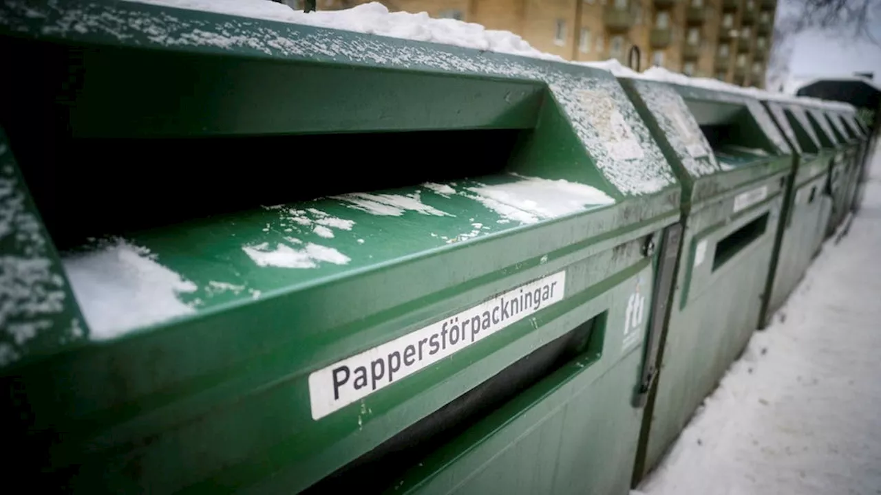 Insändare. Ställ ut containrar för återvinningen av kläder