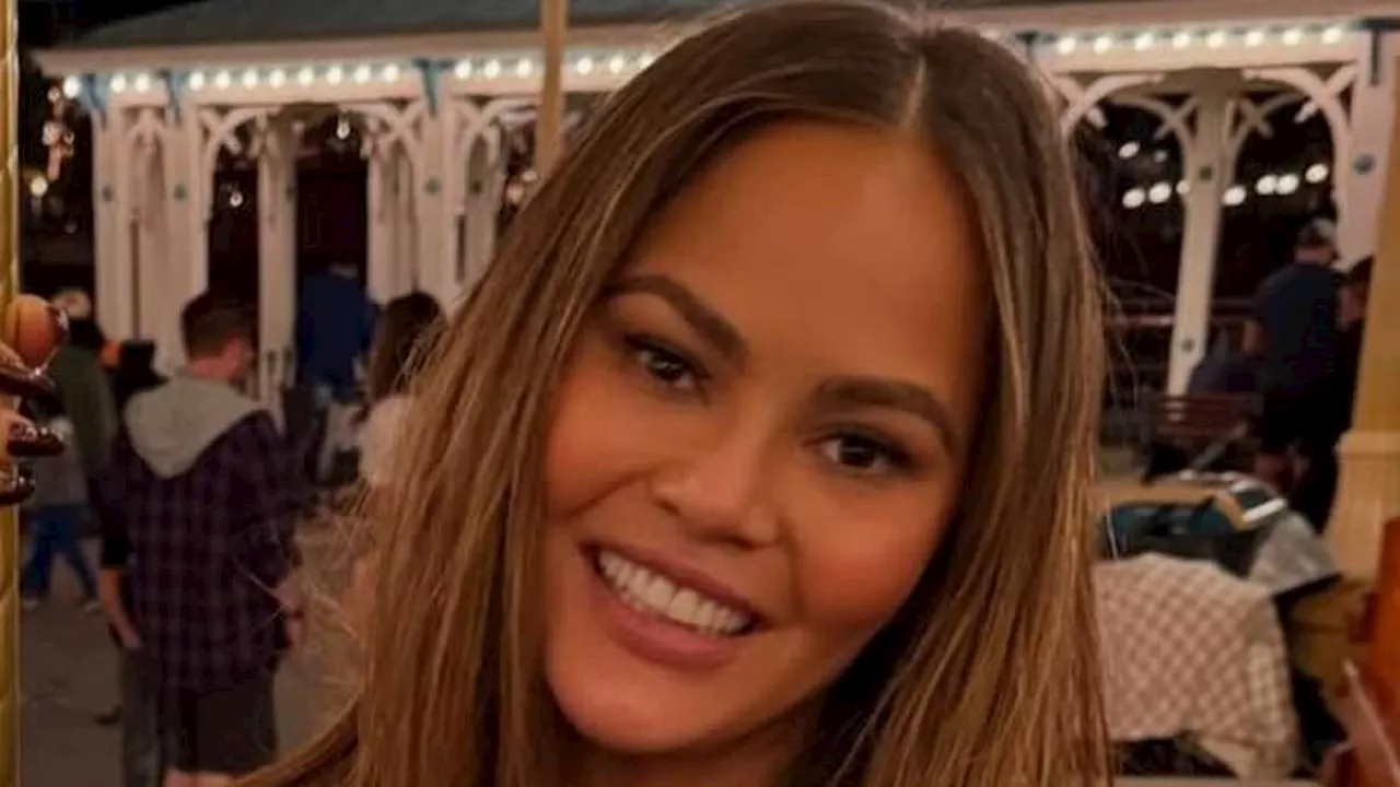 Chrissy Teigen is back in her LA home after having to evacuate as she celebrates daughter's birthday