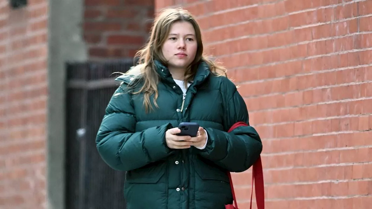 Matilda Ledger Spotted Bundled Up for Coffee Run Days Before Father's Death Anniversary