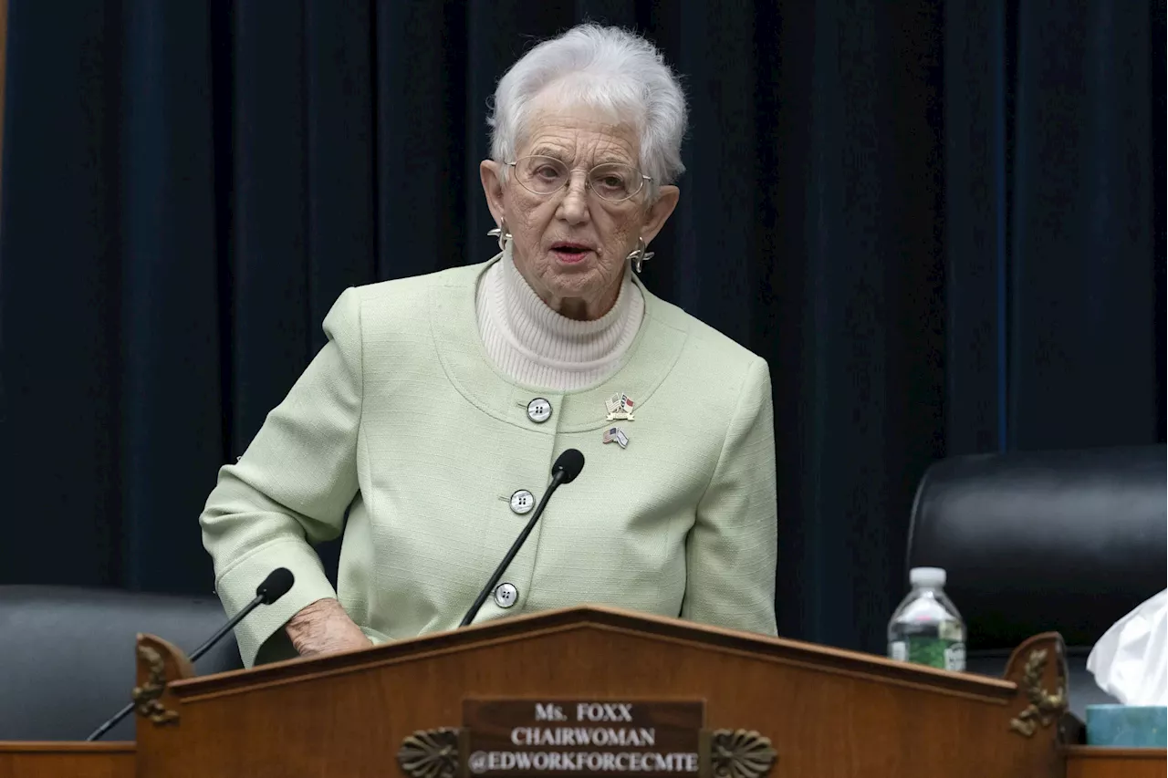 Virginia Foxx tapped as chairwoman of powerful House Rules Committee