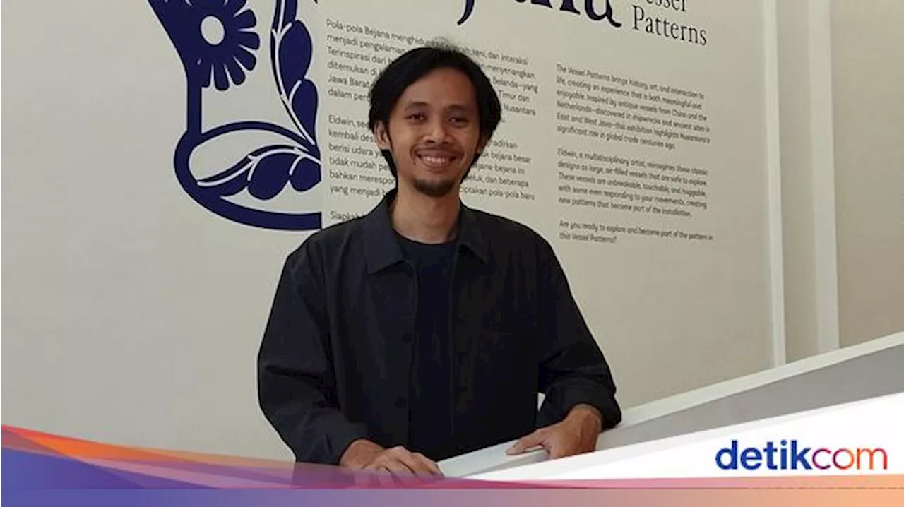 Eldwin Pradipta Cerita di Balik Karya Pola-pola Bejana