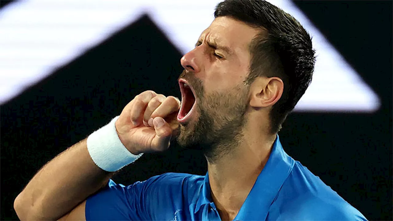 Djokovic After First-Round Win Says He's On Right Track For 11th Australian Open Title