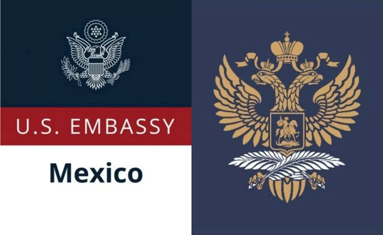 Embajadas de EU y Rusia discuten programas de estudio en México