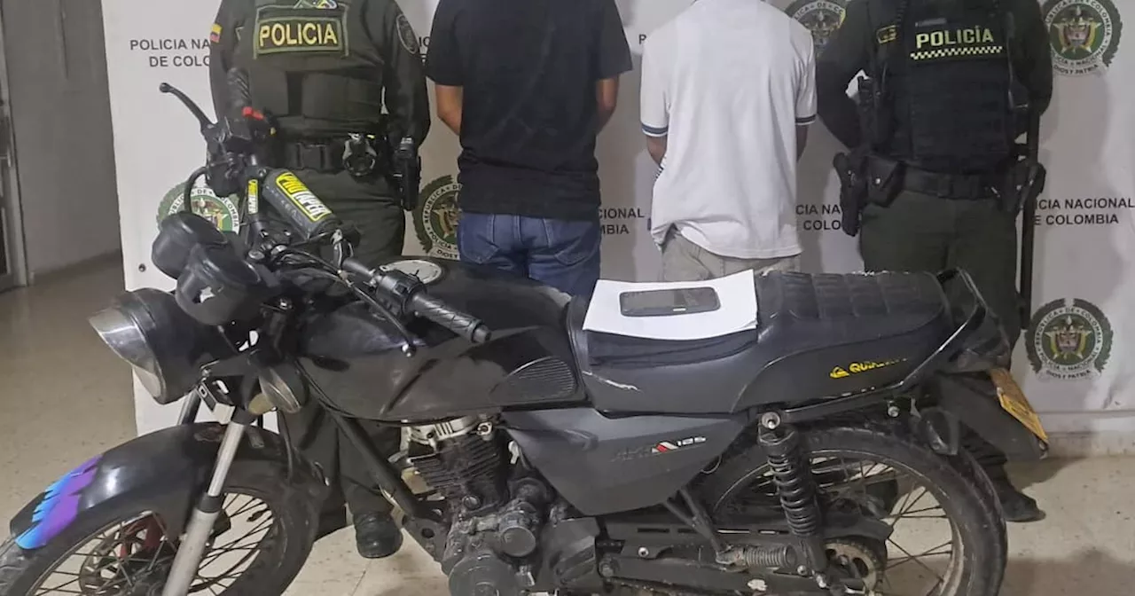 Capturan a cuatro presuntos delincuentes por robo de celulares y porte ilegal de armas en Cartagena