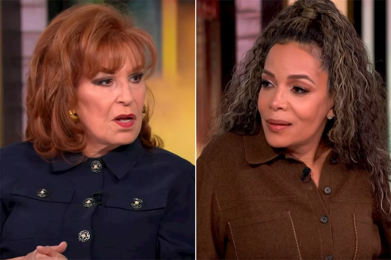 Sunny Hostin Jokes About Joy Behar's Family History on 'The View'