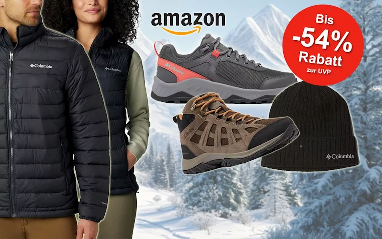 Amazon Winterschlussverkauf: Bis zu 54% Rabatt auf Columbia Outdoor-Artikel