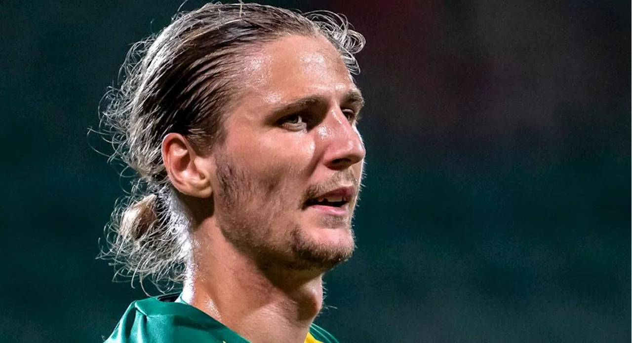 Cibicki dök upp på träning med IFK Värnamo