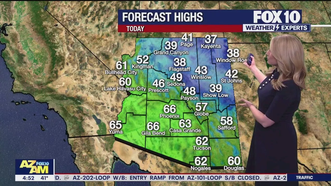 Arizona weather forecast: Another chilly day before temps warm up in Phoenix