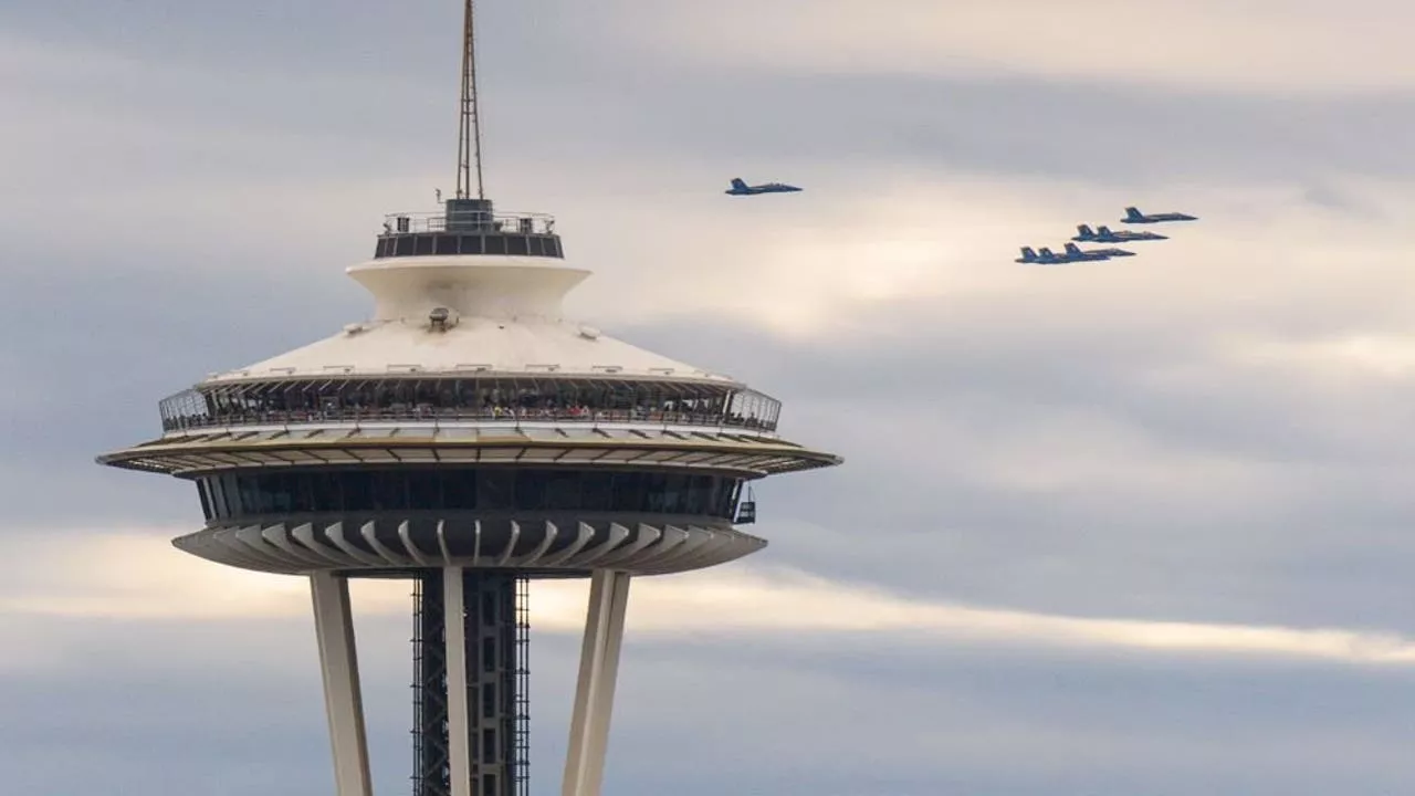 Blue Angels Jet to Soar Over Seattle for Seafair 2025 Pre-Season Preparations