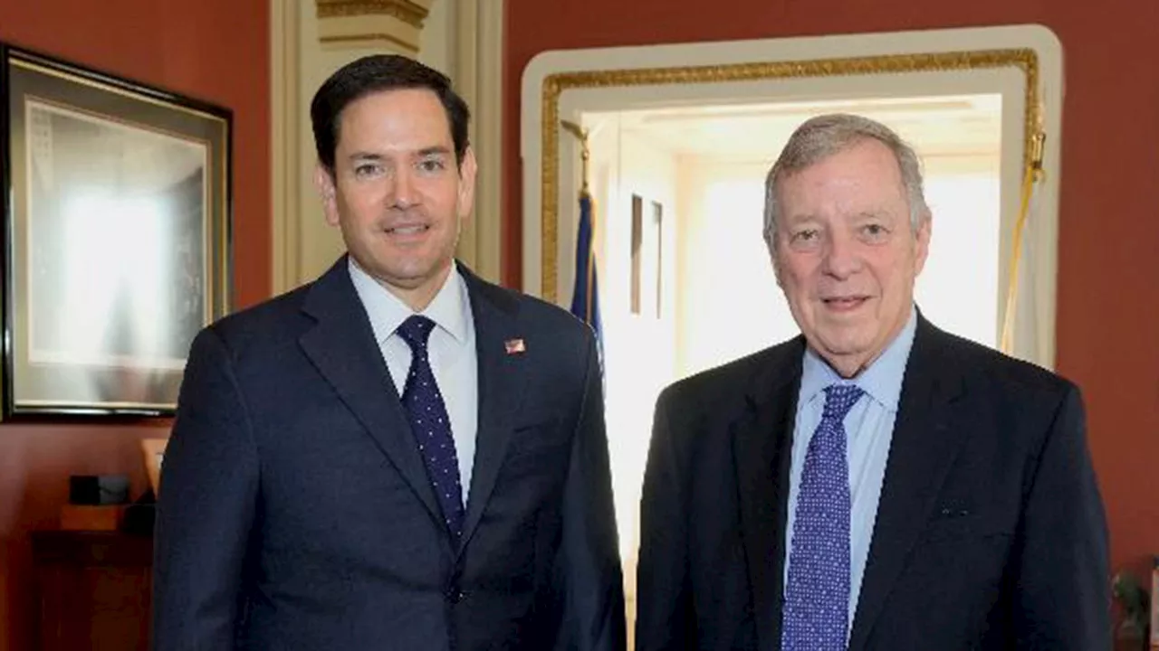 Durbin to Vote for Rubio's Confirmation as Secretary of State