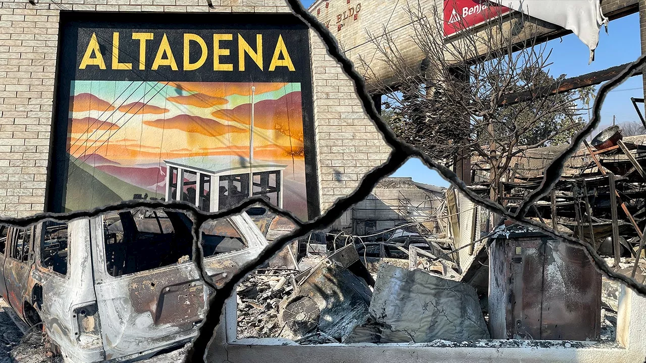 Eaton Fire Leaves Devastation in Altadena, California