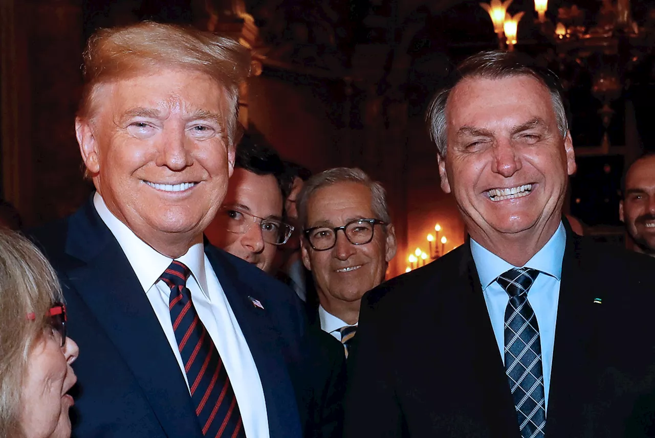 Bolsonaro pede para ir à posse de Trump nos EUA