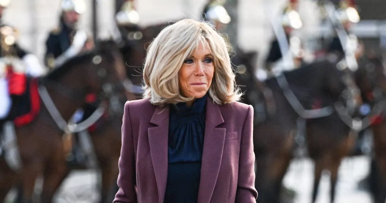 Brigitte Macron, un look rock et chic pour Le Grand Concours