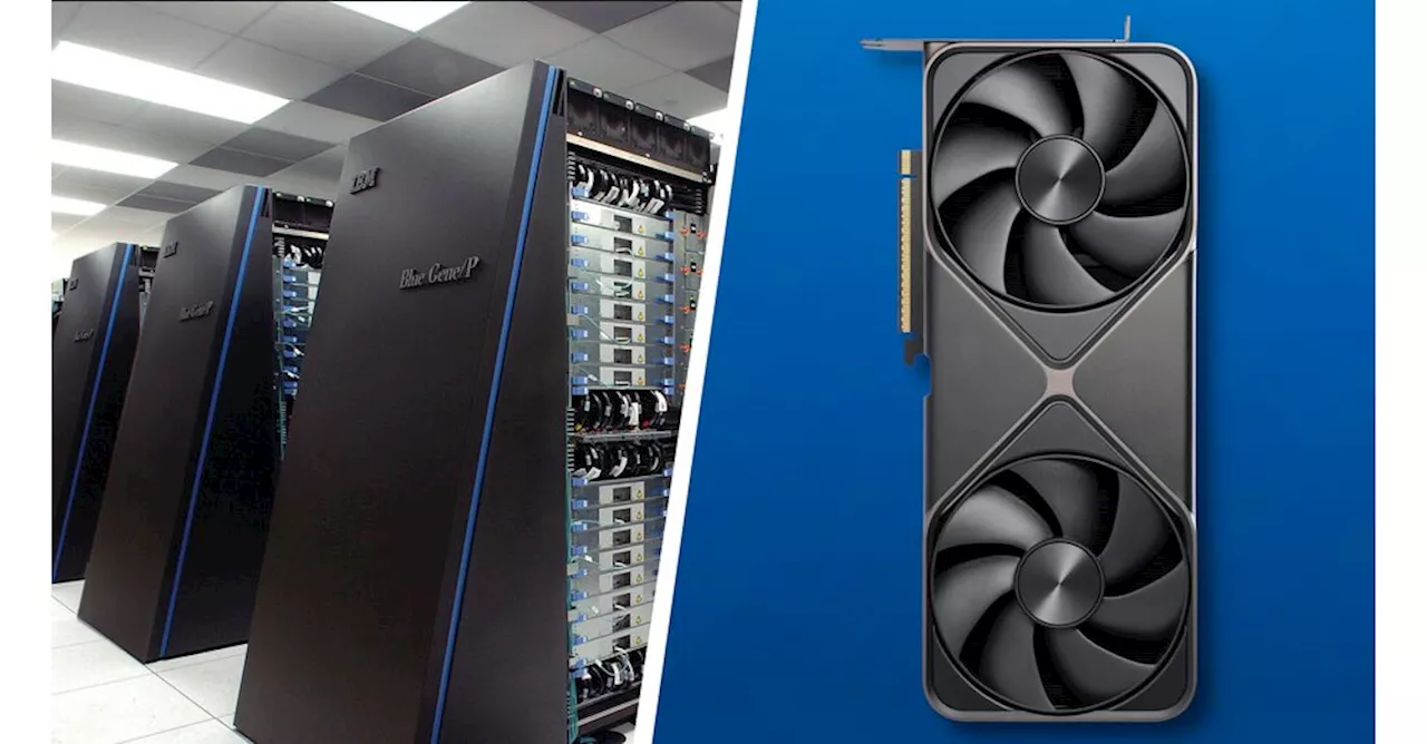 Blue Gene/L und die RTX 5090: Ein Vergleich