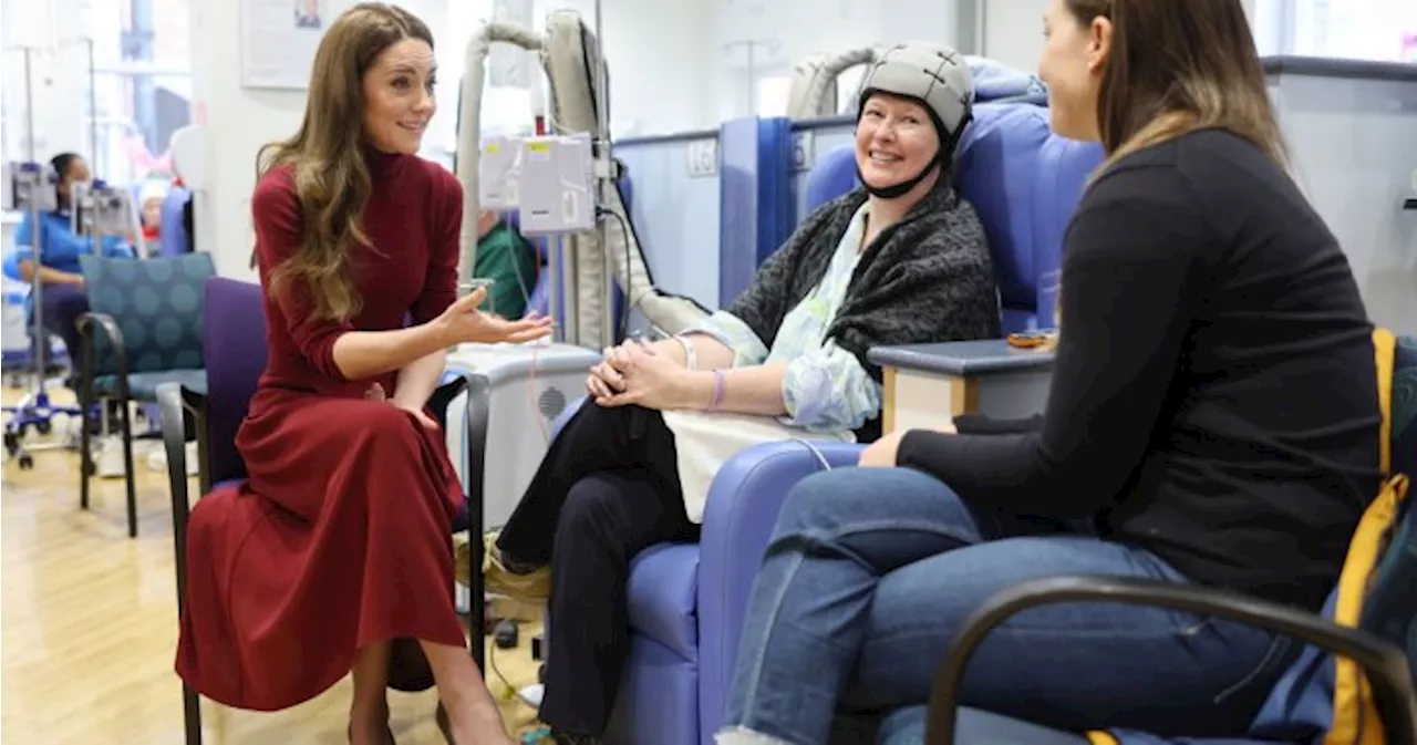 Kate Middleton says her cancer is in remission, thanks hospital staff