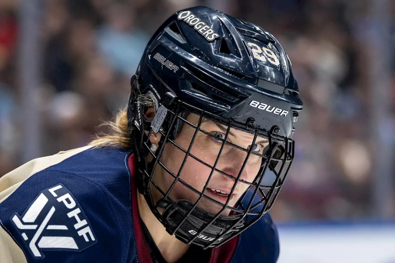 Poulin Named PWHL First Star of the Week