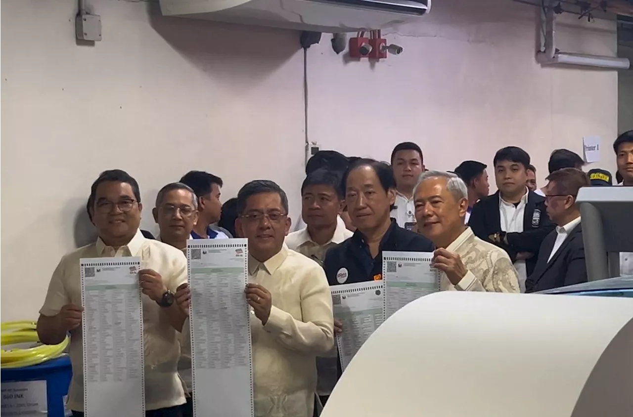 Comelec suspends printing of Eleksyon 2025 ballots