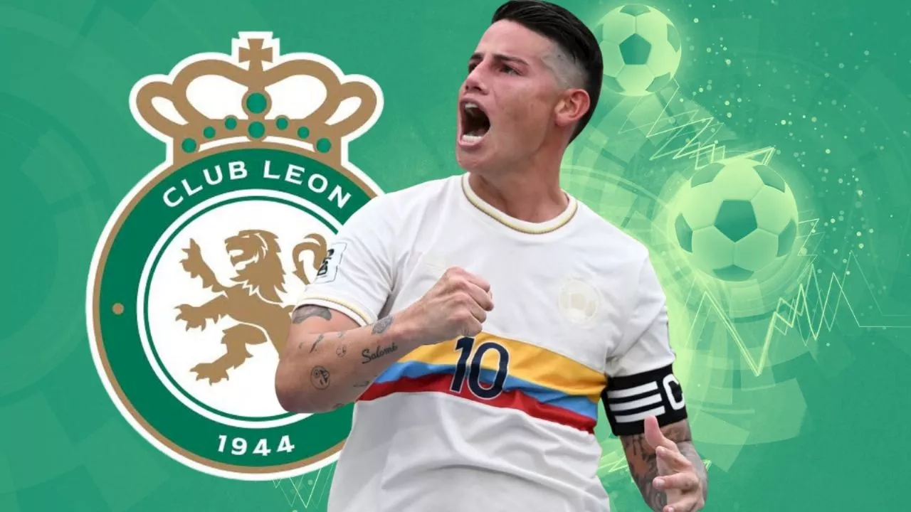 James Rodríguez es oficialmente nuevo jugador de Club León