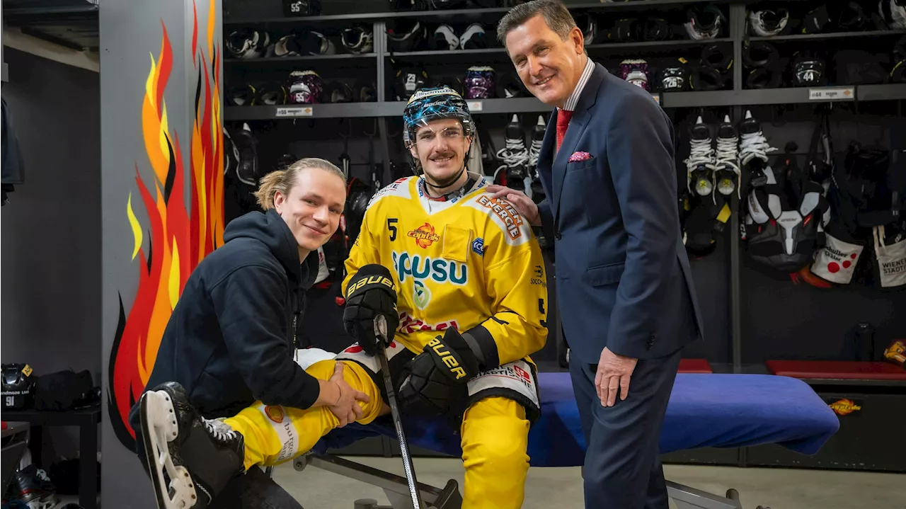 Ehemaliger Eishockeyspieler Pascal Bayer startet neue Karriere als Heilmasseur bei den Vienna Capitals