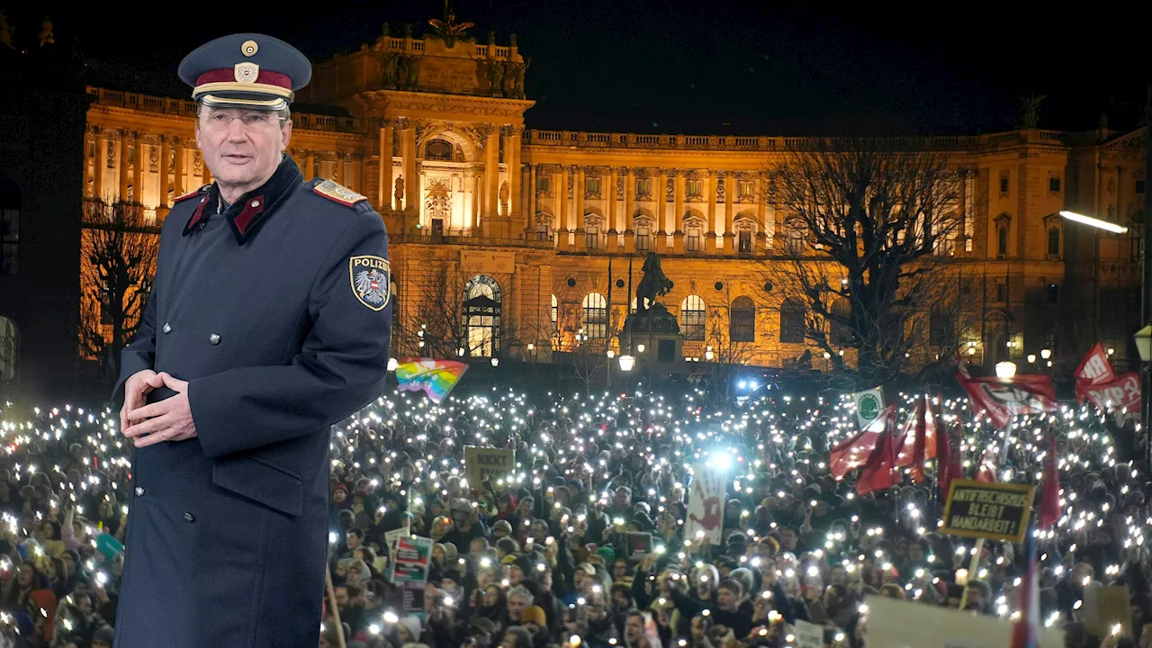 Wiener Polizeipräsident auf Herausforderungen im Jahr 2025 und Erwartungen an die neue Regierung