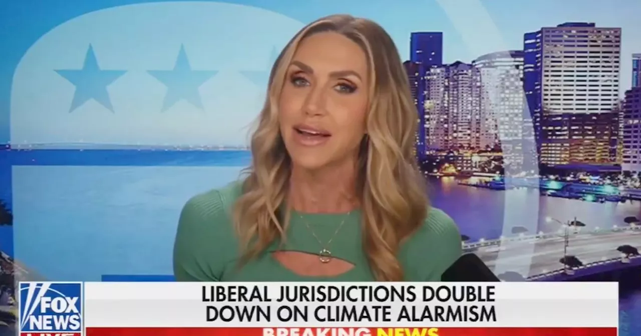 Lara Trump Questions Climate Change's Role in California Fires