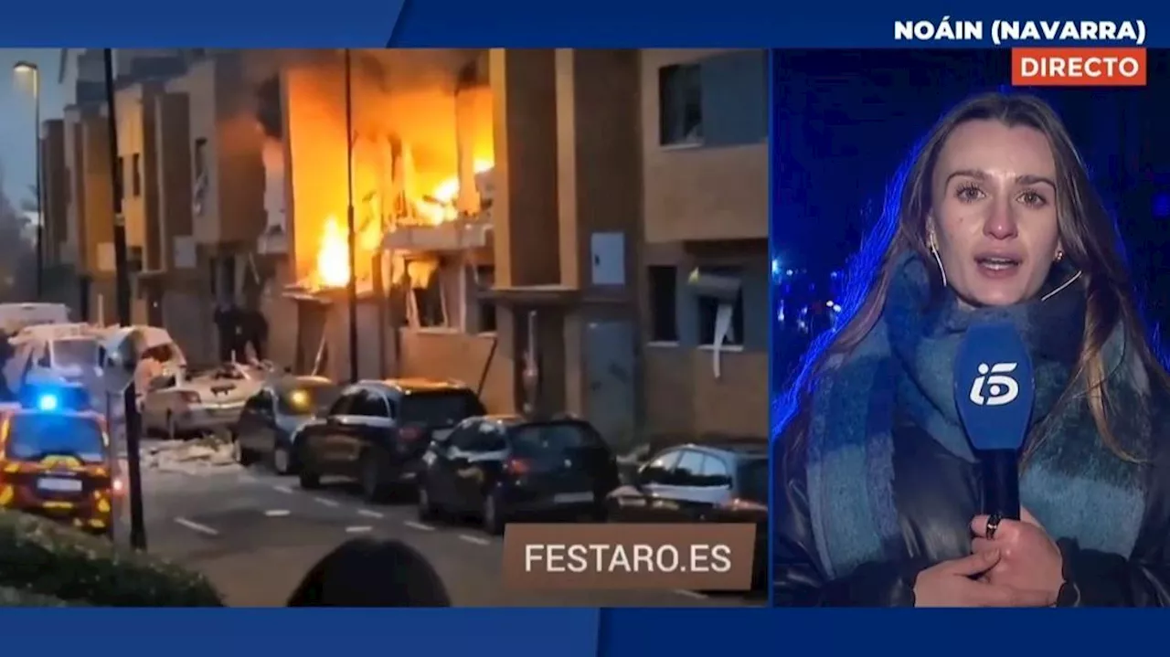 Explosión en Noáin, Navarra, deja nueve heridos y 250 desalojados