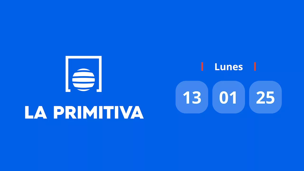 Resultado Primitiva: comprobar número hoy lunes 13 de enero de 2025