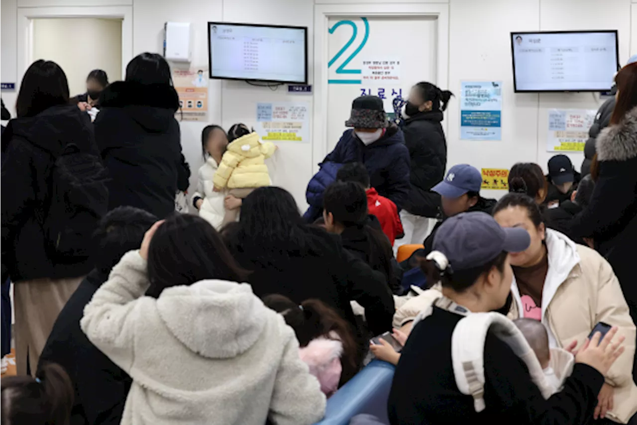 8년 만에 최고치…독감 환자 급증, 설 연휴 중환자 급증 우려