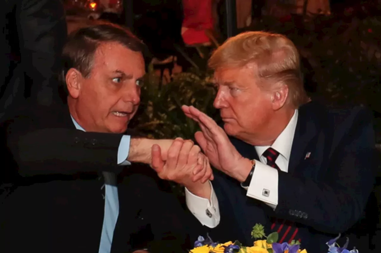 Bolsonaro monta plano B para ser representado por Michelle na posse de Trump