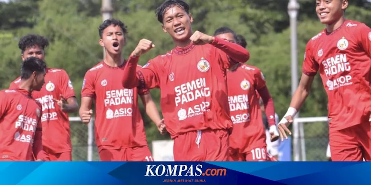 Semen Padang-ASIOP Tatap 8 Besar EPA U18, Pelajari Calon Lawan