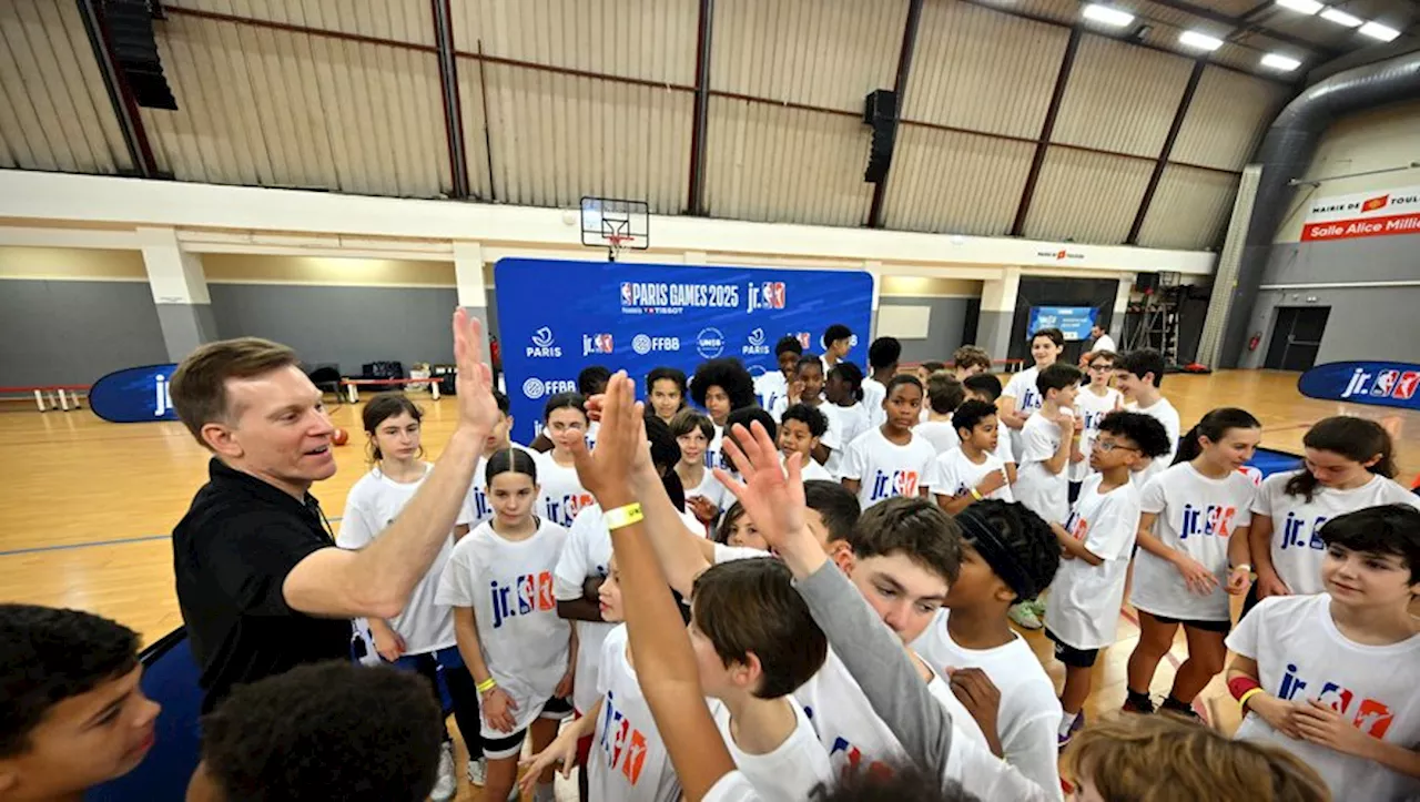 Le Junior NBA France City Tour inspire les jeunes basketteurs à Toulouse