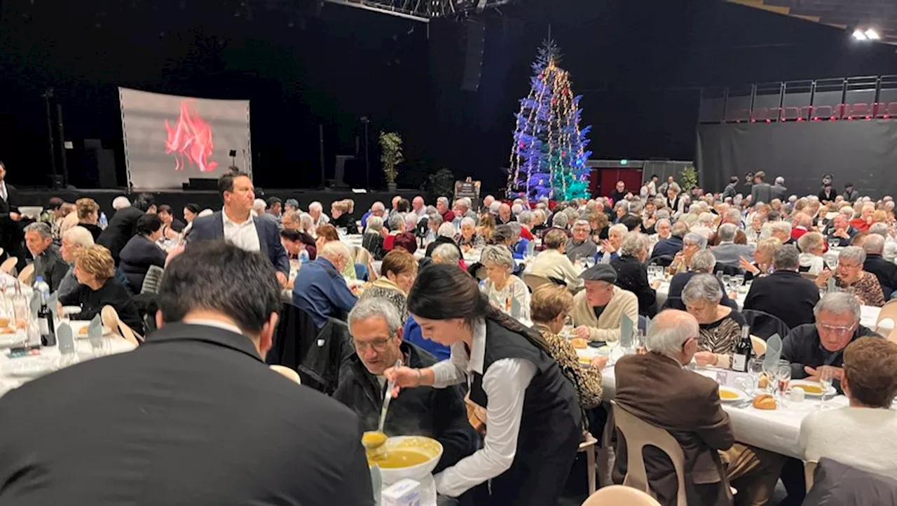 Lourdes célèbre la tradition du repas des aînés avec un record de participation