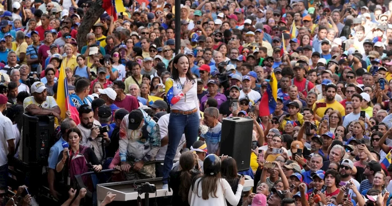 María Corina Machado asegura que 'vienen cosas nuevas'