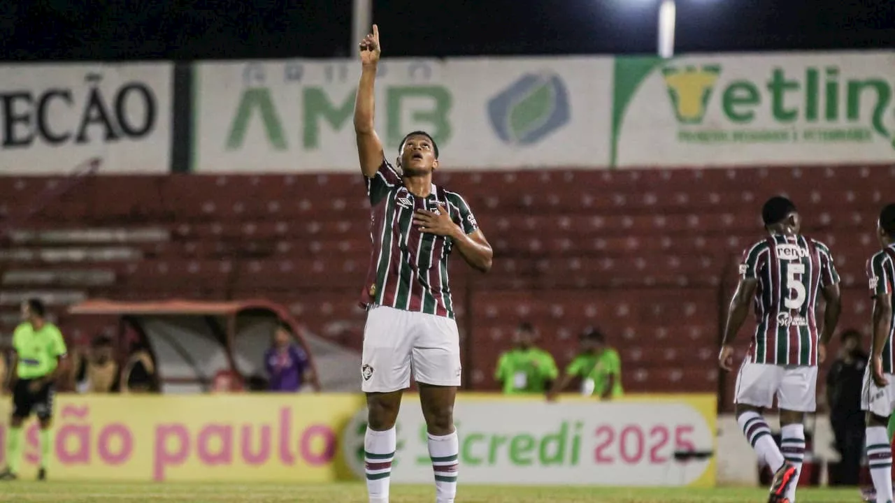 Fluminense enfrenta Água Santa em duelo por vaga nas oitavas de final da Copinha