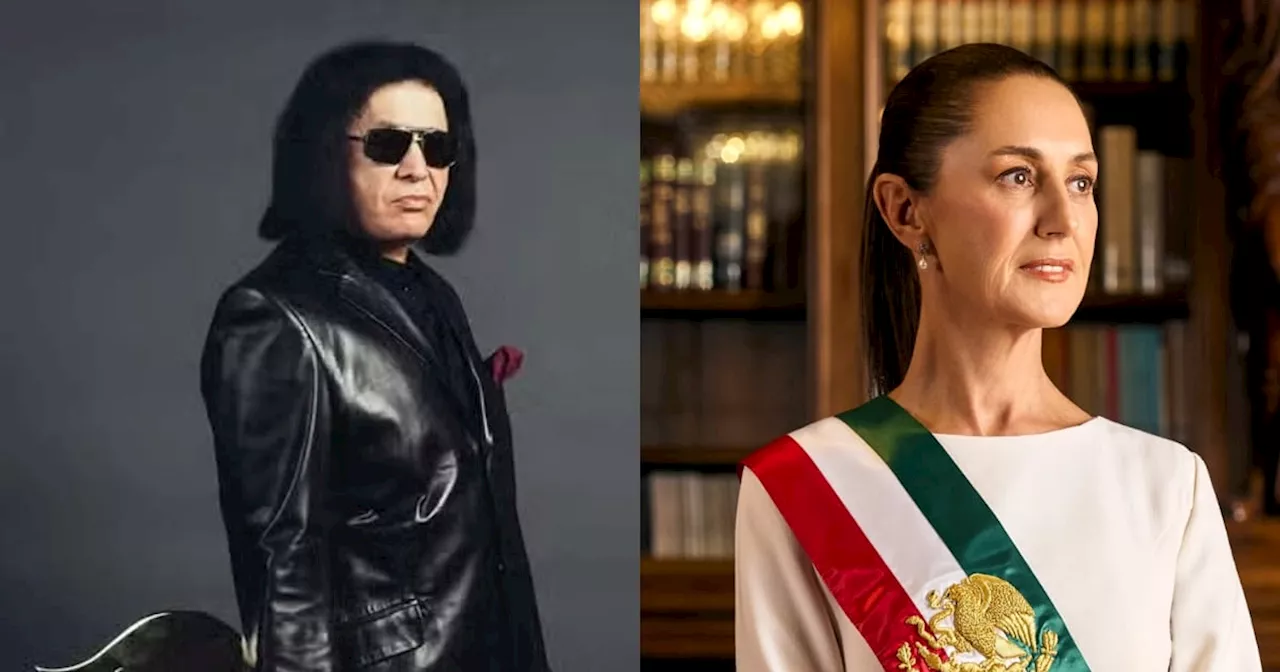 Gene Simmons de Kiss agradece a Claudia Sheinbaum por ayudar en los incendios de California